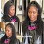 flat iron (relaxed Hair)  Natural Hair ($100)