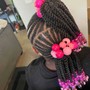 Kid's Braids (with weave)