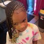 Kid's Braids (with weave)