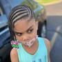 Kid's Braids (with weave)