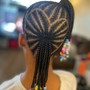 Kid's Braids (with weave)