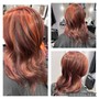 All over permanent color application