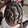 Kid’s knotless braid