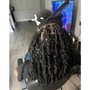 Butterfly locs shoulder length