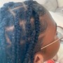 KIDS BRAIDS W/ PLAITS