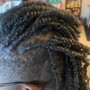 MEN BRAIDS WITH DESIGNS