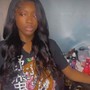 Closure sew in touch up