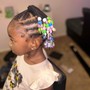 Kid's Braids unicorn ponytail natural hair