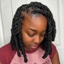 Small knotless Braids