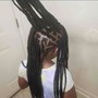 Kid's knotless Braids(7 to 14) years