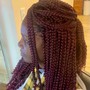 Medium Box Braids