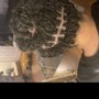 Feed-in Braids w/ hair added