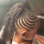 Braids with extentions