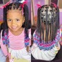 Kid's Braids ponytail 2 -6