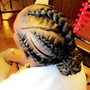 Cornrows with or without design