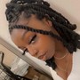 butterfly locs -large/medium