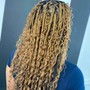 Boho Knotless Braids (mid back)