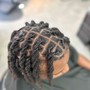 Men's Cut, Loc Re-twist $100