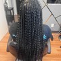 Large Knotless braids