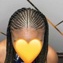 Large Knotless braids