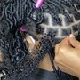 Faux Loc Removal