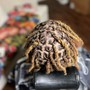 Butt length Passion/ Spring Twist over Locs - Hair Included