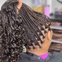 Crochet style with curly or straight hair, yanky twist. $50 non refundable Deposit required(this style is done with regular knot on the roots).   Hair is not provide.