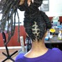 Loc Updo