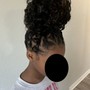 Kid’s knotless boho braids