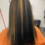 Bleach Root Touch Up and Tone