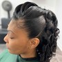 2-Stand Twist Style for Natural Hair