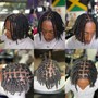 Man/boys Individual Braids Triangle Part Medium size-comes with shampoo