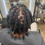 Natural hair Two-strand  Twists