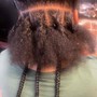 Large Knotless Individual Braids