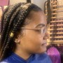 Large Knotless Individual Braids