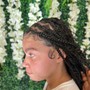 Bohemian Knotless Braids (Med)