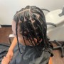 Plait braids/box braids (no hair added)