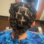 Plait braids/men’s box braids