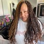 Braid down for weave, wig, or crochet styles