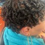 Wash on a curl