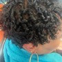 Wash on a curl