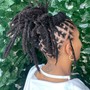 Ear to Neck Retwist and Simple Style (Full Head