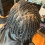 Starter locs: 2 Strand Twists (sm) -  Midback Length