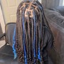 Medium  Box braids 25"-28" inches max