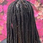 Kid's Knotless Braids $160/Kid’s Box Braids $140