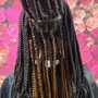 Kid's Knotless Braids $160/Kid’s Box Braids $140