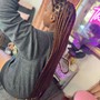 Medium Knotless Braids