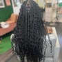 Medium Bohemian Knotless Braids