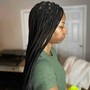 SMALL Knotless Bohemian Braids