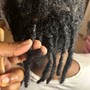 Marley  boho twist over locs